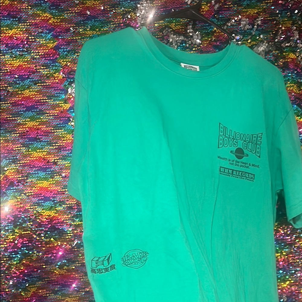 Billionaire Boys Club Teal Graphic T-Shirt